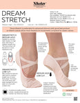 Nikolay 03020CLCN StretchTek Low Cut Ballet Slipper