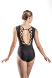 Ballet Rosa 1273LMA Marvelle V-Front Open Weave Back Tank Adult Leotard