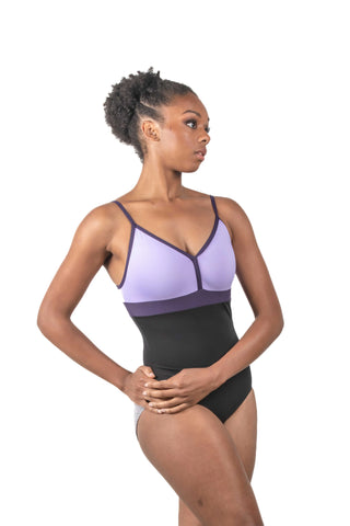 Ballet Rosa 1299MFA Akia Adult High Back V-Front Cami Leotard