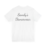 Sandy's Dancewear Unisex Jersey Short Sleeve Tee