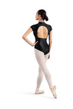 Mirella M5106LM Adult Zip Front Cap Sleeve Leotard