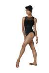 Danz N Motion 22108A Celeste Adult V-Back Floral Tank Leotard