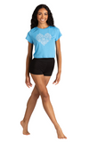 Danz-N-Motion 24319C Child Expressions Cap Tee Shirt