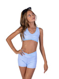 XODANCECO 26052 Child Gingham V Front Shorts