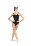 Danz N Motion 25139A Adult Camisole Mesh Back Leotard