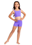 Danz N Motion 25313C Child Criss-Cross Strap Top