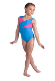 DanzNMotion 26110C Child Two-Tone Tank Leotard