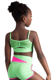 Danz N Motion 26300C Child Color Block Camisole Top
