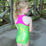 Eurotard 30GT2 Child Metallic Splatter Leotard