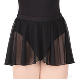 Eurotard 41127C Child Mesh Mock Wrap Pull On Skirt