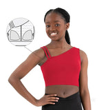 Eurotard 44AT2 Adult Asymmetrical Longline Bra
