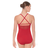 Eurotard 59597 Adult Strappy Back Mesh Camisole Leotard