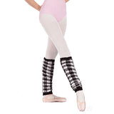 Eurotard 72526 Adult 18" Fuzzy Gingham Legwarmer