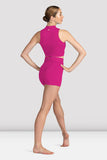 Bloch M7060L Adult Zip Front Crop Top