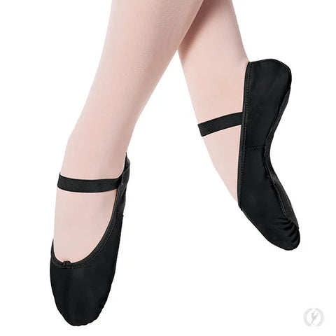 Eurotard A2001A Womens Tendu Full Sole Leather Ballet Shoes