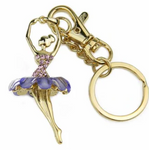American Dance Supply - ADS101G Ballerina Gold Keychain