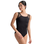 Ballet Rosa Cameron Child Embroidered Keyhole Mesh Back Tank Leotard