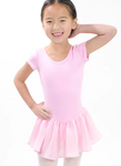 Basic Moves BM9441G Child Short Sleeve Dress With Mesh Back