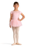 Bloch CL20007 Cap Sleeve Tutu Leotard With Floral Detail