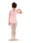 Bloch CL9282 Kids Weave Back Cap Sleeve Leotard