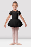 Bloch CL9632 Boat Neck Embroidered Tutu Leotard