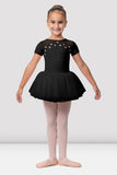 Bloch CL9632 Boat Neck Embroidered Tutu Leotard