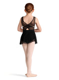 Bloch CR10005 Child Fixed Wrap Skirt with Floral Detail