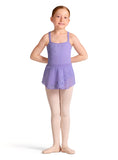 Bloch CR10005 Child Fixed Wrap Skirt with Floral Detail