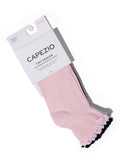 Capezio BG107C Child Scallop Edge Sock 3-pack