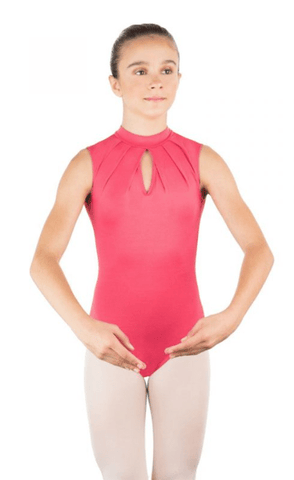 Ballet Rosa Celestine Adult High Neck Keyhole Front Leotard