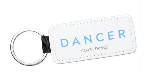 Covet Dancer Glitter Keychain
