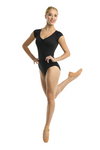 Danz N Motion 23130A Adult Cap Sleeve Mesh Back Leotard
