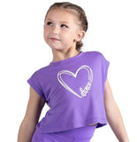 Danz N Motion 26306C Dance Heart Tee