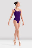 Bloch L50013B Ladies Scoop Neck Corset Mesh Tank Leotard