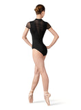 Bloch L5292 Ladies Weave Back Zip Front Cap Sleeve Leotard