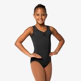 SoDanca SL136 Perla Child Tank Leotard With Mesh Back