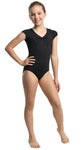 Danz N Motion 23130C Childrens Cap Sleeve Mesh Back Leotard