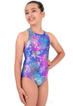 Eurotard G01GT2 Child Neon Safari Racerback Leotard