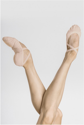 Wear Moi Vesta Childs Stretch Canvas Ballet Shoe