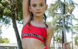 XODANCECO 25014 Child Cheetahlicious Bra Top