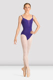 Mirella M70005LM Ladies Gel Print V-Neck Camisole Leotard