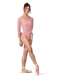 Bloch Z30022 Adult Long Mesh Wrap Top