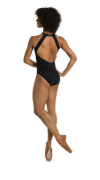 Danz N Motion 23112A Adult Adele Halter Pleat Front Leotard