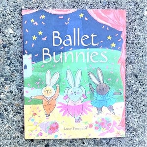Ballet Bunnies Hardcover Book