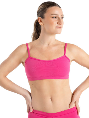 Capezio TB102 Adult Camisole Bra Top with Adjustable Straps