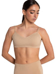 Capezio 3776W Clear Back Bandeau Bra