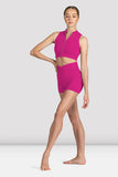 Bloch M7060L Adult Zip Front Crop Top