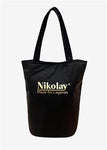Nikolay ND0202N Small Tote With Side Zip Pocket