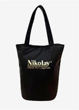 Nikolay ND0202N Small Tote With Side Zip Pocket