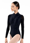 Nikolay DA4027MPN Raelynn Adult Long Sleeve Leotard